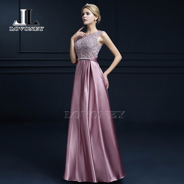 LOVONEY S306 Sexy See Through Plus Size Prom Dresses 2019 A-Line Floor-length Long Formal Dress Evening Gown Robe De Soiree