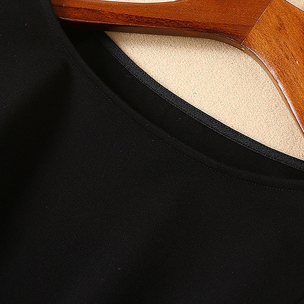 Runway Designer New Fashion High Quality 2019 Spring Party Sexy Black Long Sleeve Top Mermaid Half Skirt Elegant Women'S Sets