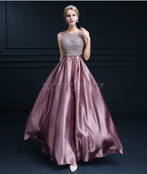 LOVONEY S306 Sexy See Through Plus Size Prom Dresses 2019 A-Line Floor-length Long Formal Dress Evening Gown Robe De Soiree