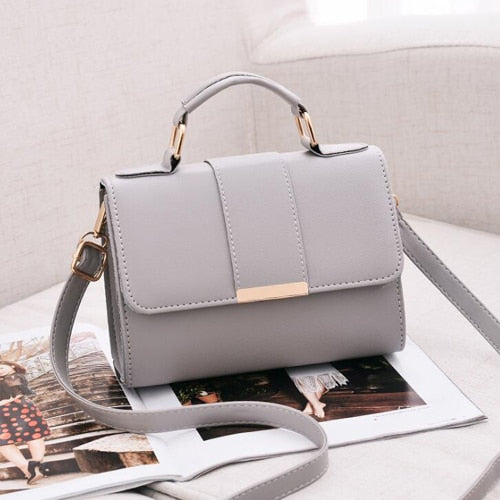 2018 Summer Fashion Women Bag Leather Handbags PU Shoulder Bag Small Flap Crossbody Bags for Women Messenger Bags