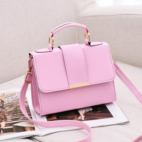 2018 Summer Fashion Women Bag Leather Handbags PU Shoulder Bag Small Flap Crossbody Bags for Women Messenger Bags