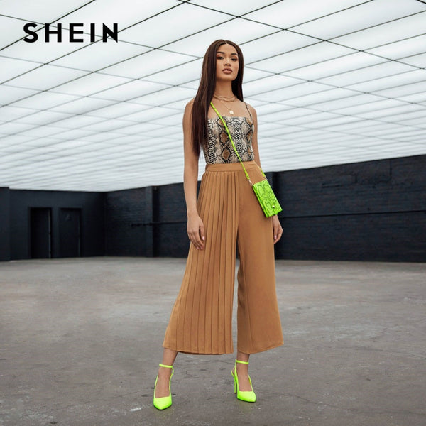 Multicolor Snake Skin Print Cami Bodysuit Casual Spaghetti Strap Sleeveless Animal Print Women Autumn Elegant Bodysuits