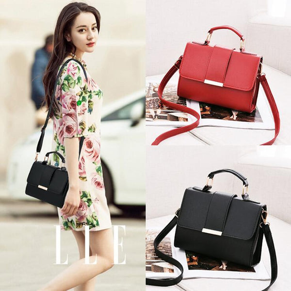2018 Summer Fashion Women Bag Leather Handbags PU Shoulder Bag Small Flap Crossbody Bags for Women Messenger Bags