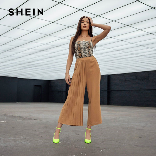 Multicolor Snake Skin Print Cami Bodysuit Casual Spaghetti Strap Sleeveless Animal Print Women Autumn Elegant Bodysuits