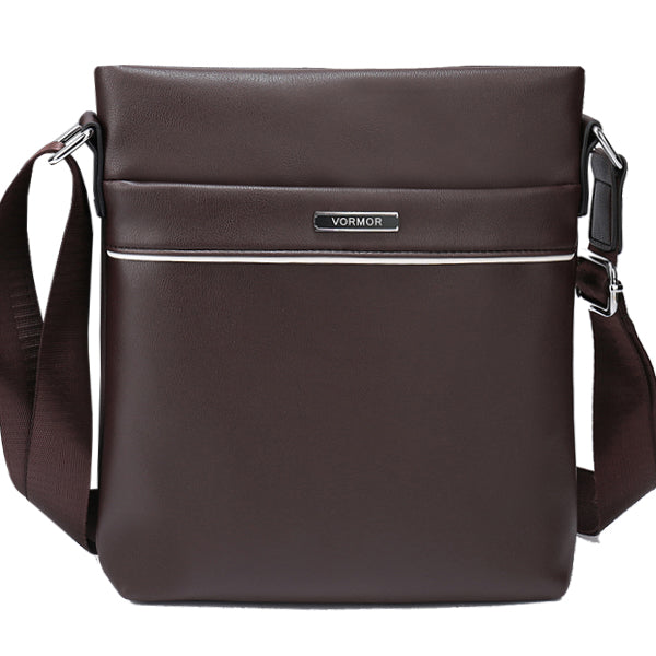 VORMOR Famous Brand Casual Men Bag Business Leather