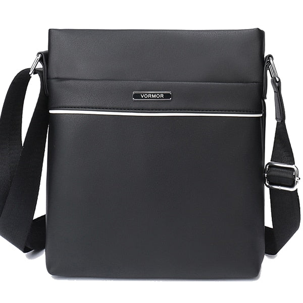 VORMOR Famous Brand Casual Men Bag Business Leather
