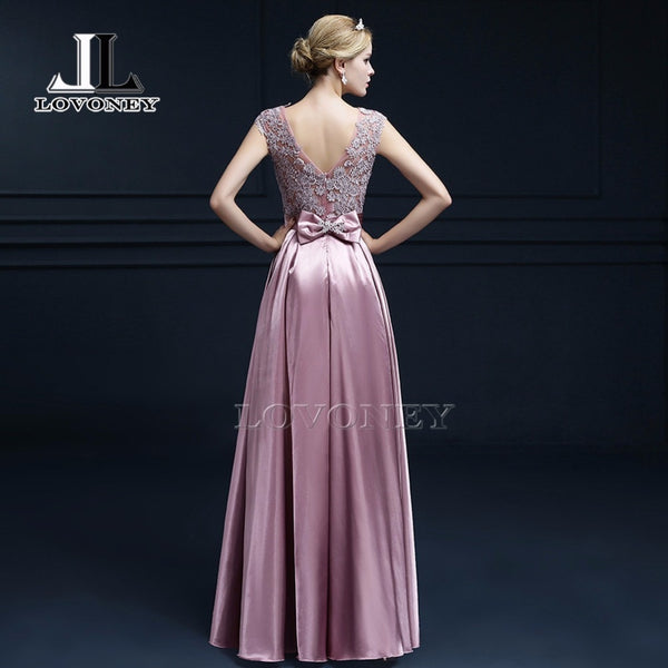 LOVONEY S306 Sexy See Through Plus Size Prom Dresses 2019 A-Line Floor-length Long Formal Dress Evening Gown Robe De Soiree