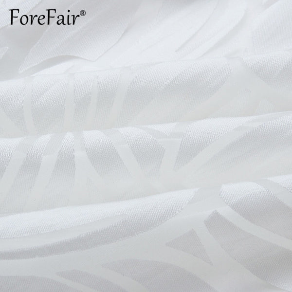 Women White Mesh Dress Elegant Vestidos Mujer 2019 Summer Sleeveless Backless Spaghetti Strap A Line Mini Ruffle Dress