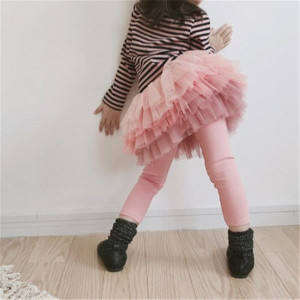 Kdis Girls Winter Trousers Lace Cake Design Baby Girl Pants Children Outerwear Pants Lovely Clothing  ropita