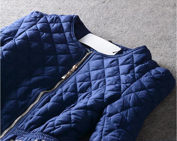 HIGH QUALITY New 2016 Fashion Winter Coat  Women's Long Sleeve Stunning Embroidery Zipper Down Jacket Parka Size M-3XL