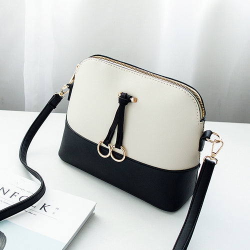 Patchwork Crossbody Bags for Women 2018 Fashion Shoulder Bag Shell Women Messenger Bags Luxury Leather Handbag Designer