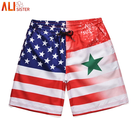 Mens Beach Shorts 3d Print Fashion Leisure Shorts Loose Straight Comfortable Bermuda Men Summer Shorts Brand Large Size Trousers