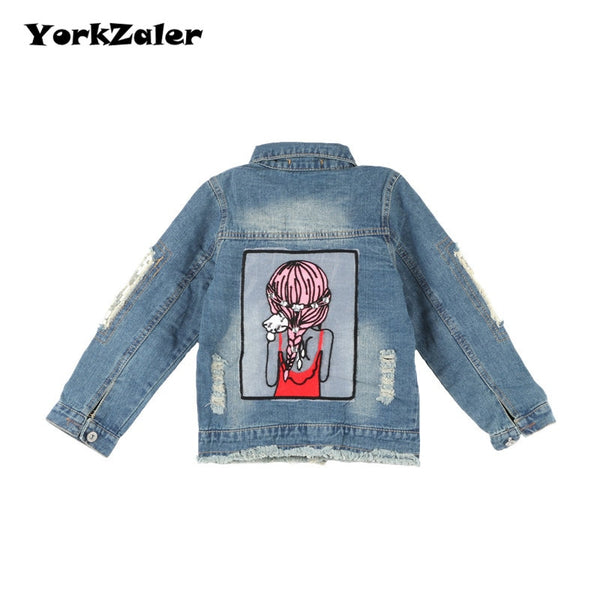 Denim Coat Baby Girl Clothes Spring Winter Jeans Jacket