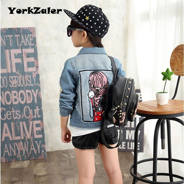 Denim Coat Baby Girl Clothes Spring Winter Jeans Jacket