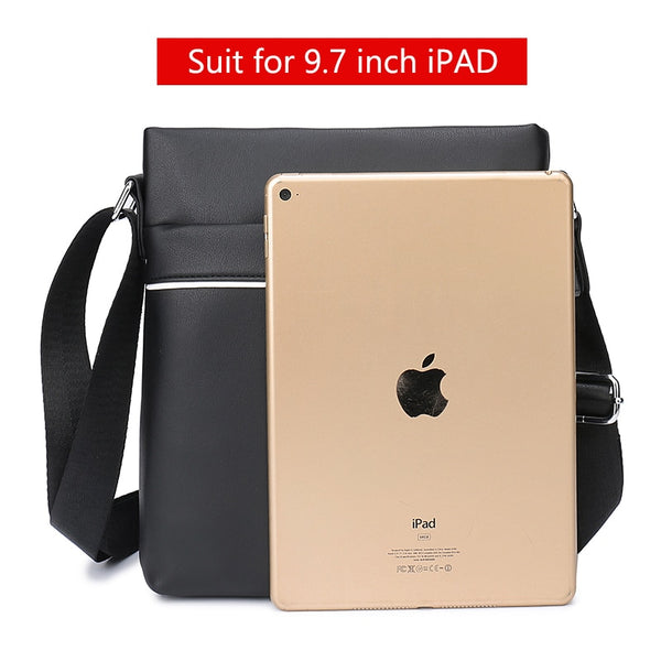 VORMOR Famous Brand Casual Men Bag Business Leather