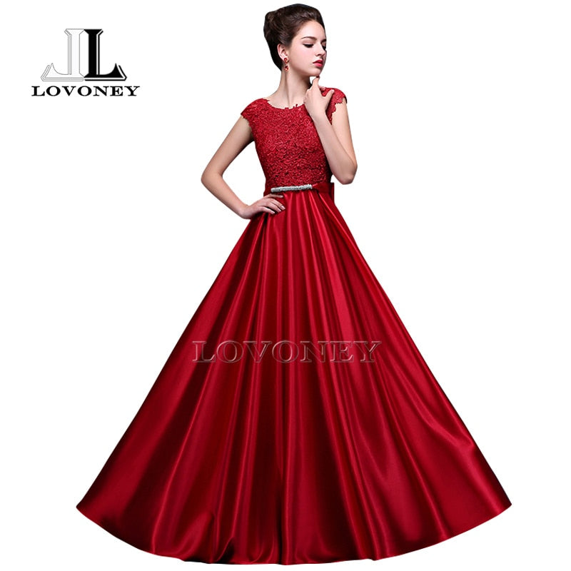 LOVONEY S306 Sexy See Through Plus Size Prom Dresses 2019 A-Line Floor-length Long Formal Dress Evening Gown Robe De Soiree
